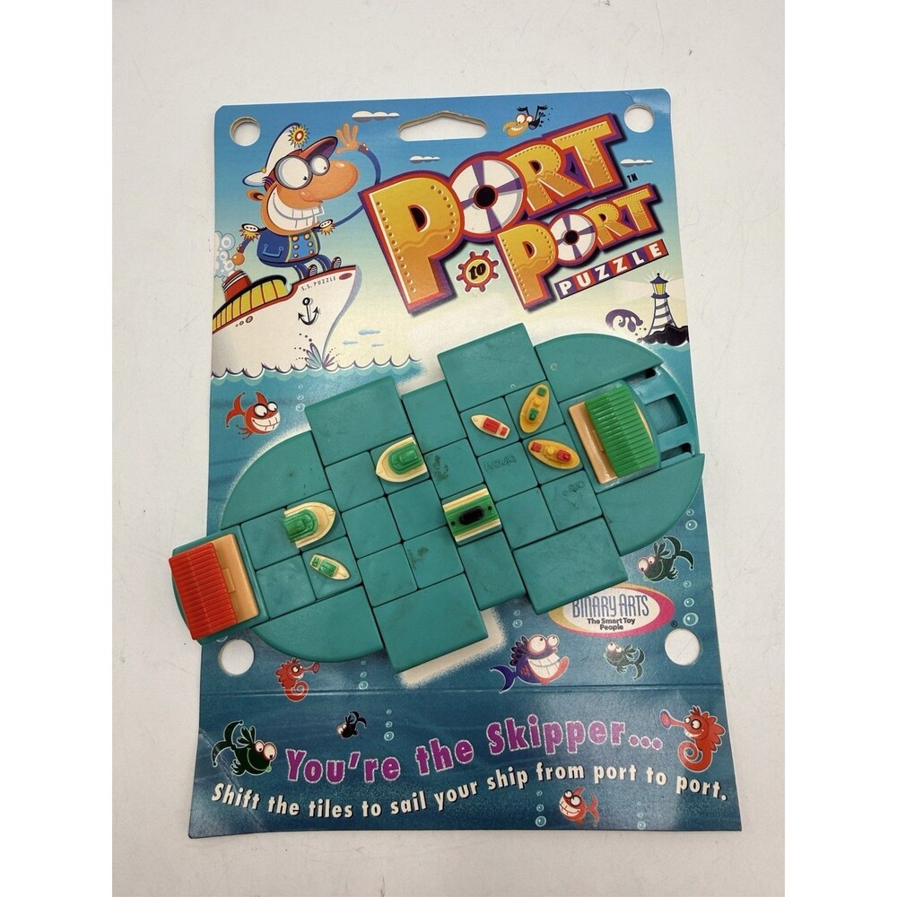 1997 Port to Port Brain Teaser Skill Puzzle by Binary Arts